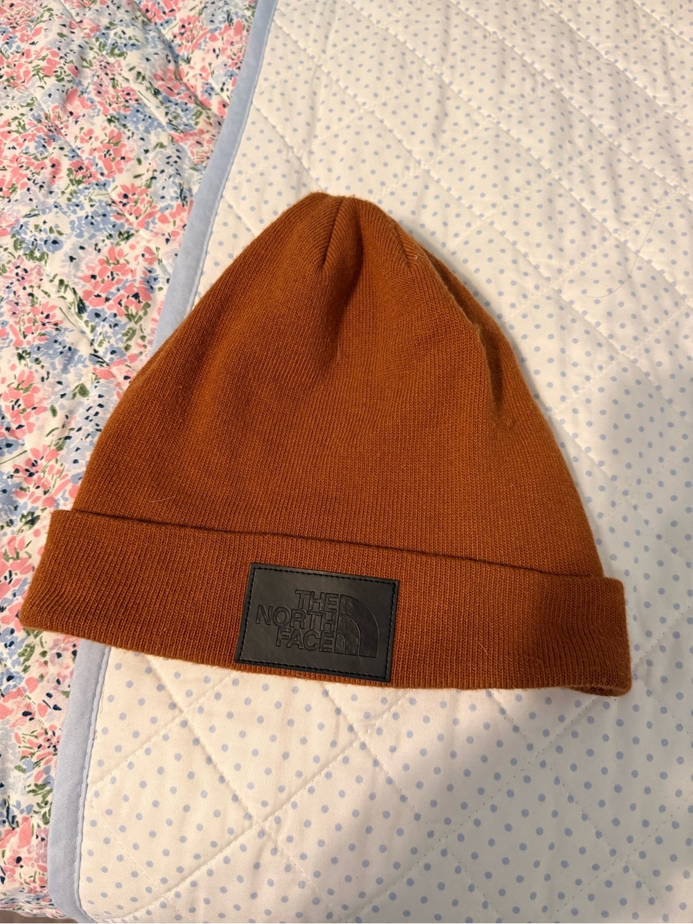 The North Face Burnt Orange Beanie Hat